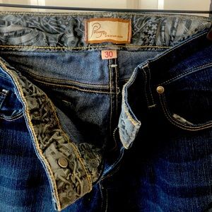 Paige Jeans, Canyon Boot, Size 30